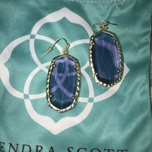Kendra Scott Ella Lolite earrings